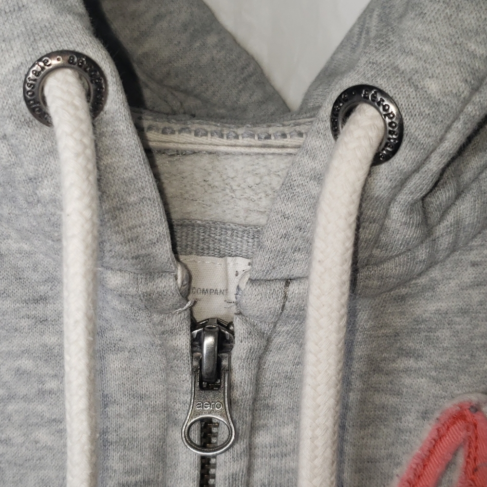 Aeropostale brand women's varsity style hoodie - Picture 7 of 11